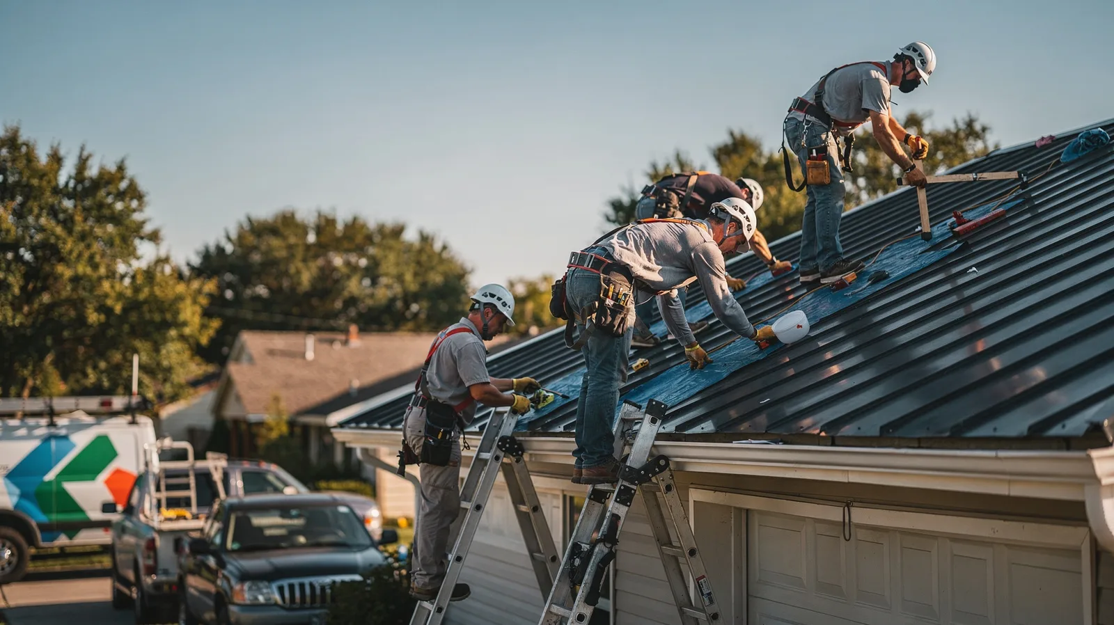 Metal Roof Installation in Sterling, MI near me